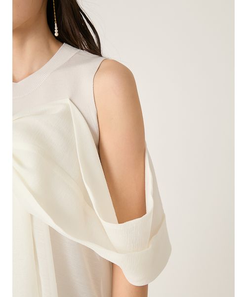 ニットコンビペプラムトップス(508699290)｜阪急百貨店公式通販サイト
