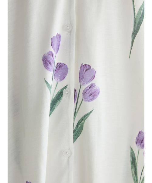 チューリップ柄シャツ(508710195)｜阪急百貨店公式通販サイト｜阪急