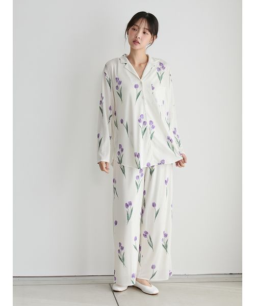 チューリップ柄シャツ(508710195)｜阪急百貨店公式通販サイト｜阪急