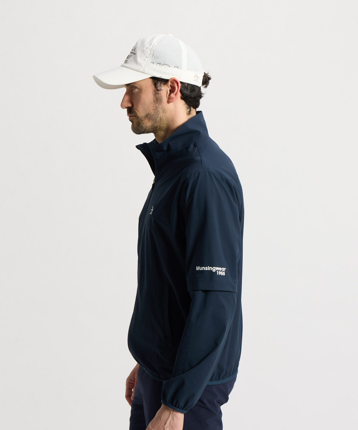 マンシングウェア MUNSINGWEAR はっ水ストレッチディタッチャブル