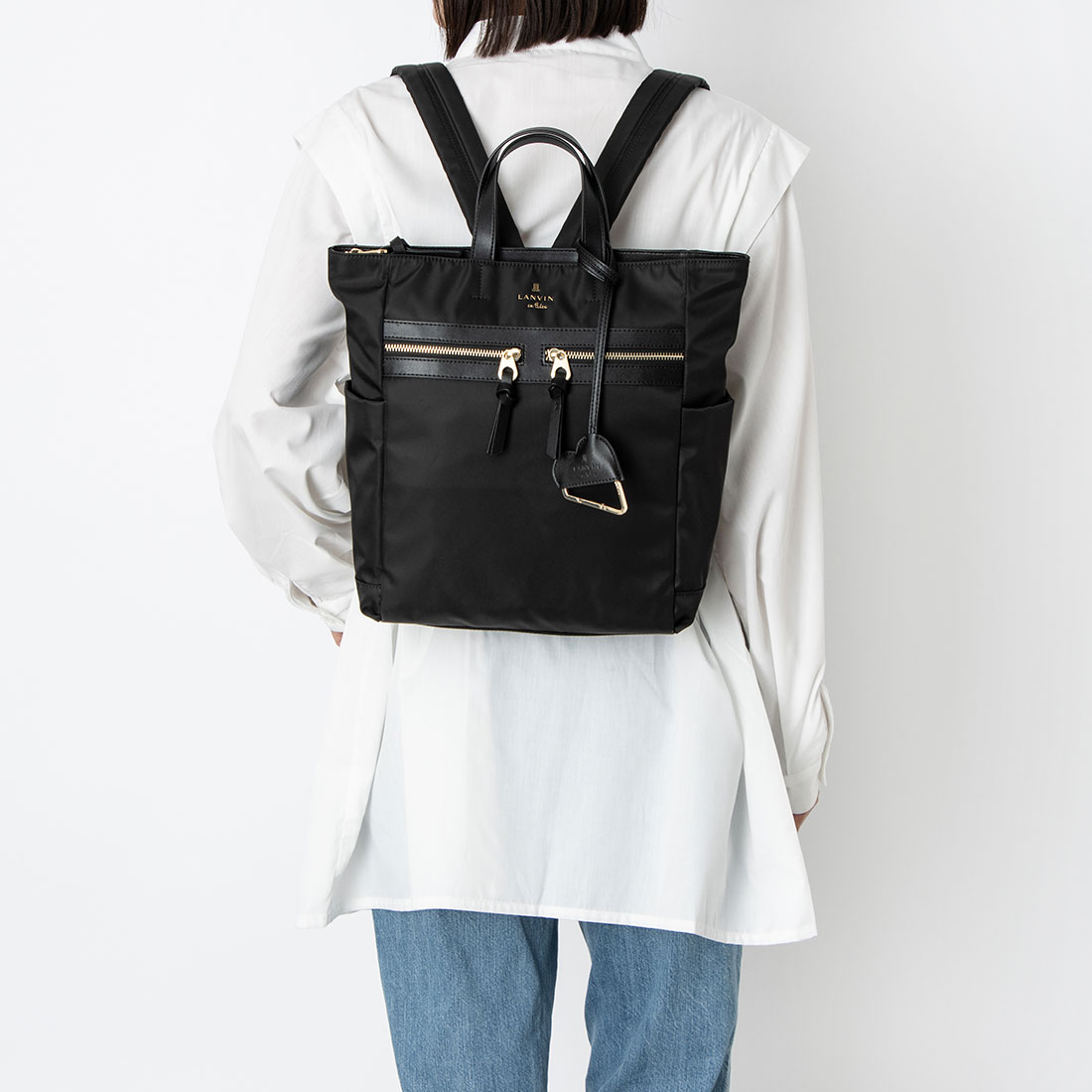ランバン オン ブルー LANVIN en Bleu グラン 2wayバックパッ
