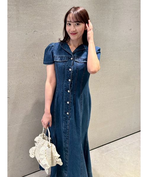 マーメイドデニムワンピース(508707532)｜阪急百貨店公式通販サイト