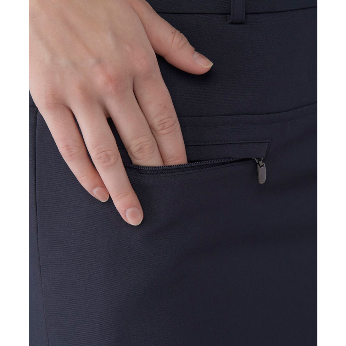 ランバン スポール LANVIN SPORT 長め丈スカート【2WAYストレッチ