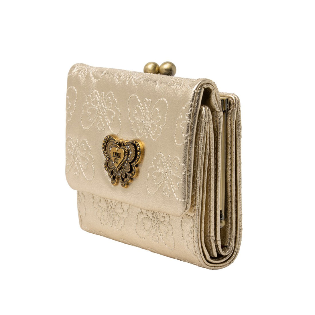 アナスイ ANNA SUI チェイス 口金二つ折り財布(508721535)｜阪急百貨店