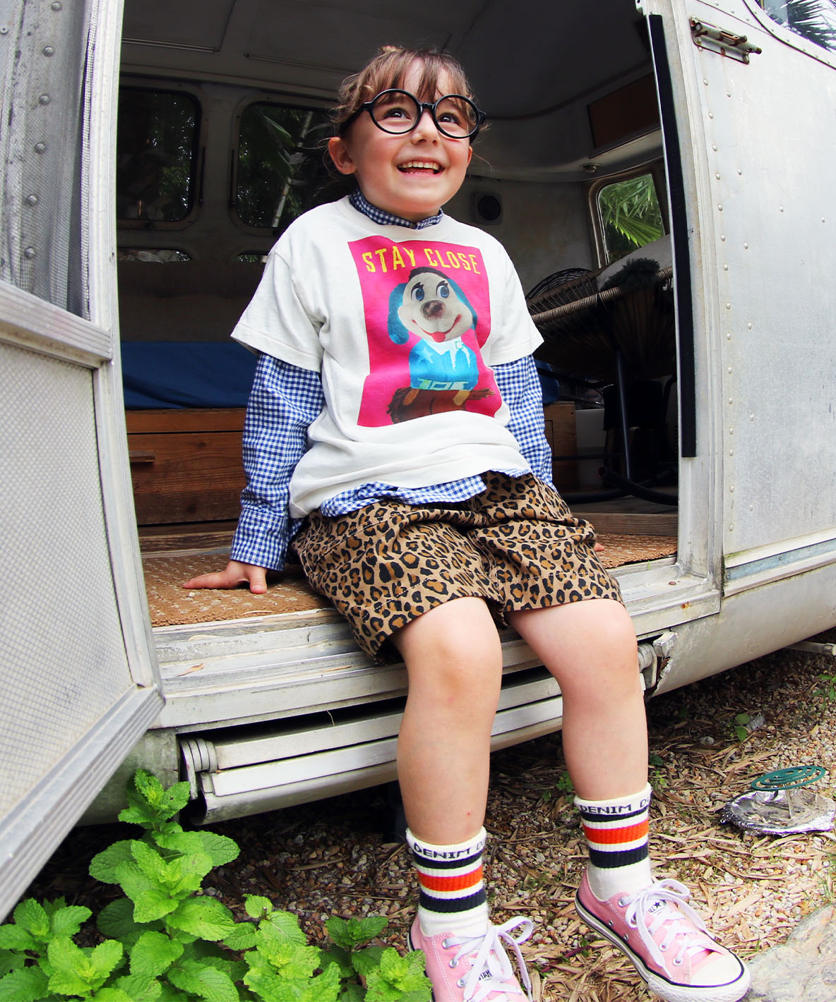 デニムダンガリー DENIM DUNGAREE Gingham Plaid Sh(508729109)｜阪急