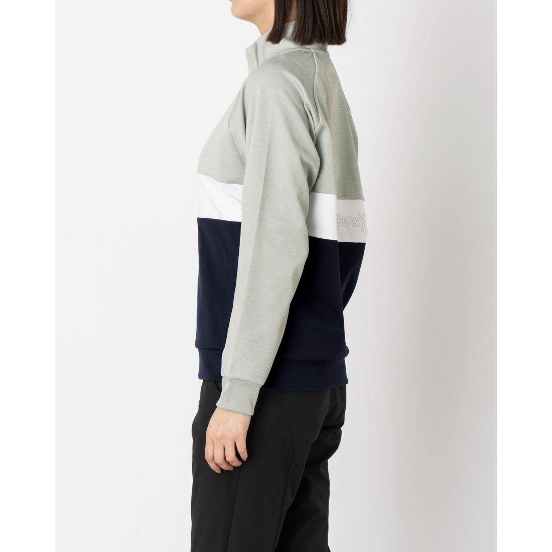 ルコックスポルティフ ゴルフ le coq sportif golf ハーフジッ