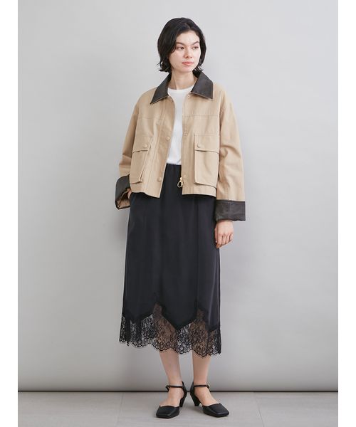 ショートテントシルエットハンティングジャケット(508730866)｜阪急