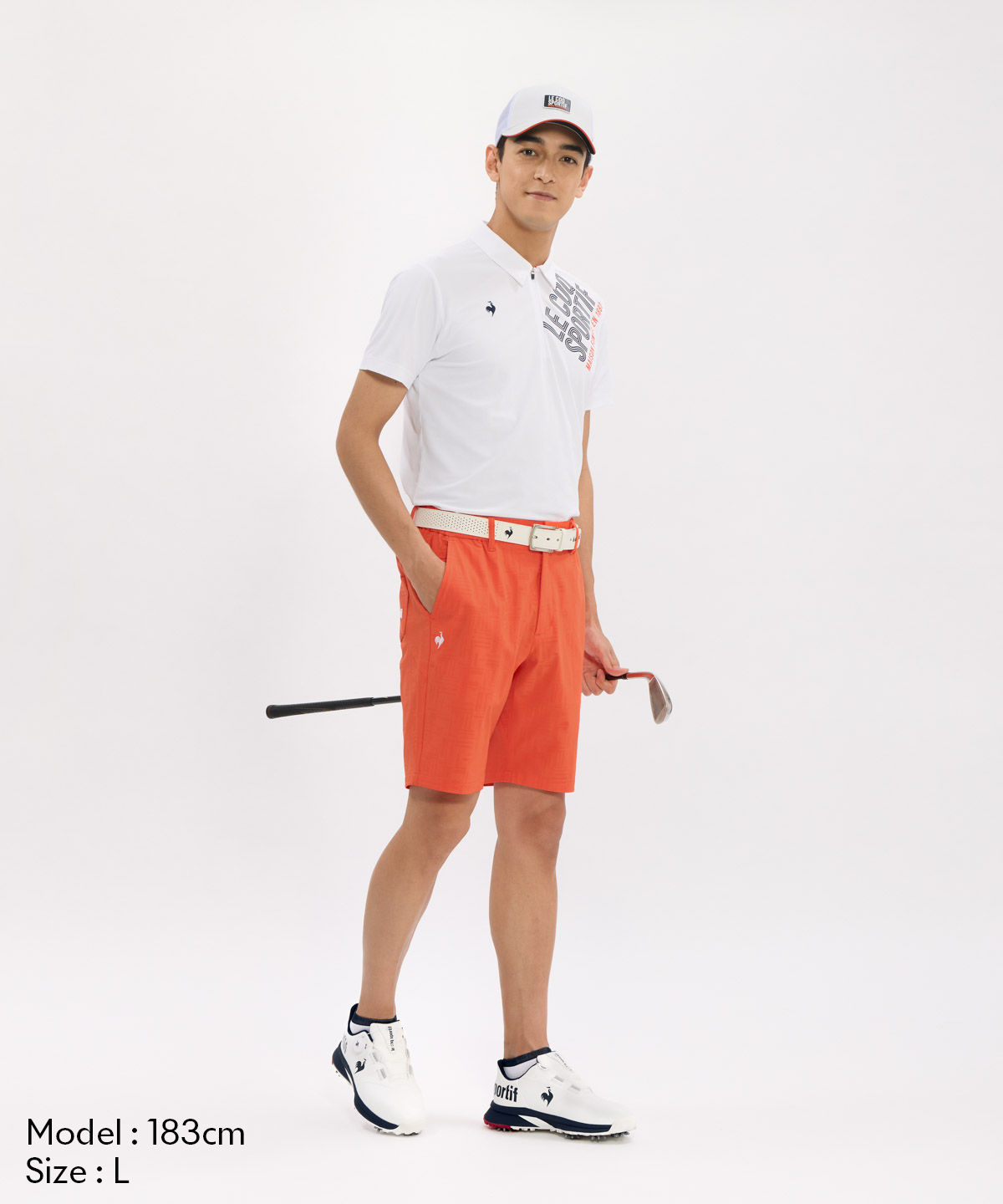 ルコックスポルティフ ゴルフ le coq sportif golf チェックジ