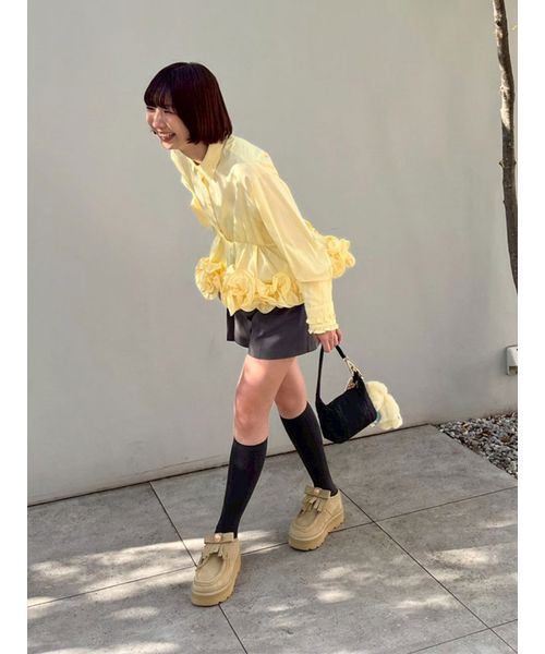 ホイップフリルヘムブラウス(508684467)｜阪急百貨店公式通販サイト