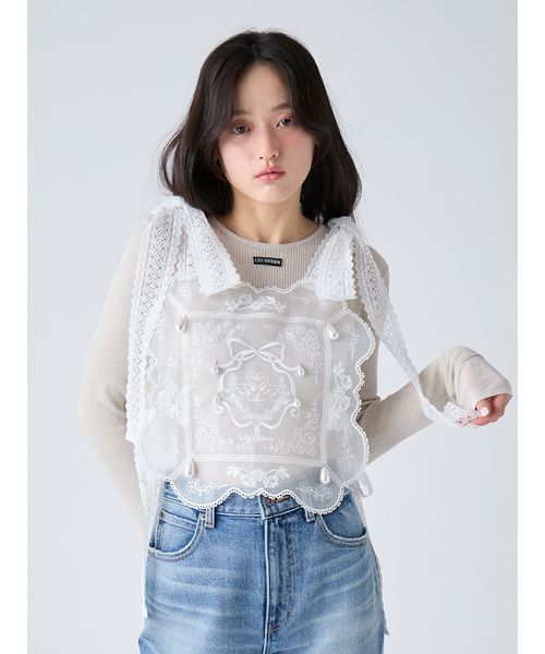 L.B CANDY STOCK]ビジューエプロン(508701390)｜阪急百貨店公式通販
