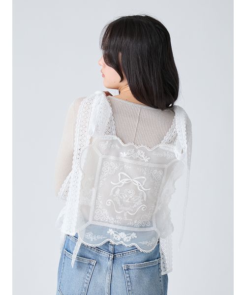 L.B CANDY STOCK]ビジューエプロン(508701390)｜阪急百貨店公式通販