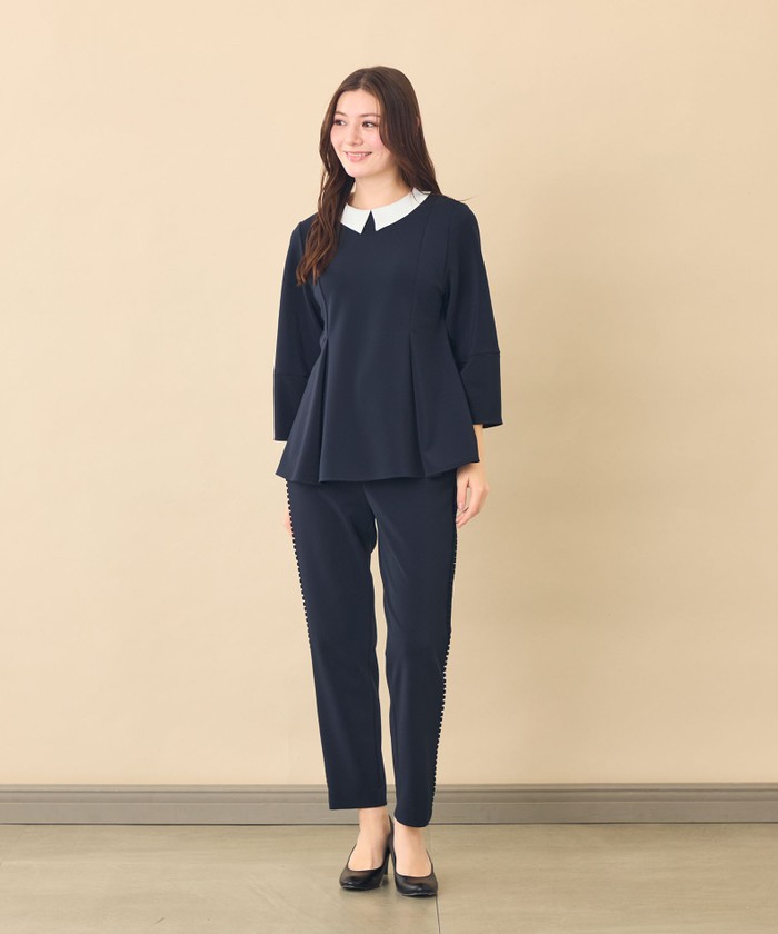 AMACA THE EDITION】フリルラインポンチパンツ(508724313)｜阪急百貨店