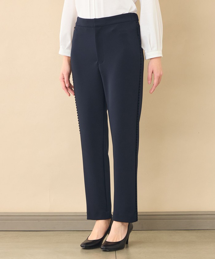 AMACA THE EDITION】フリルラインポンチパンツ(508724313)｜阪急百貨店