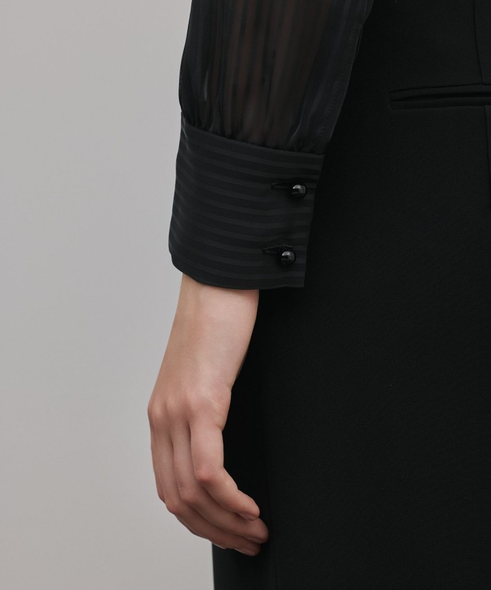 ストライプボウブラウス(508746607)｜阪急百貨店公式通販サイト｜阪急