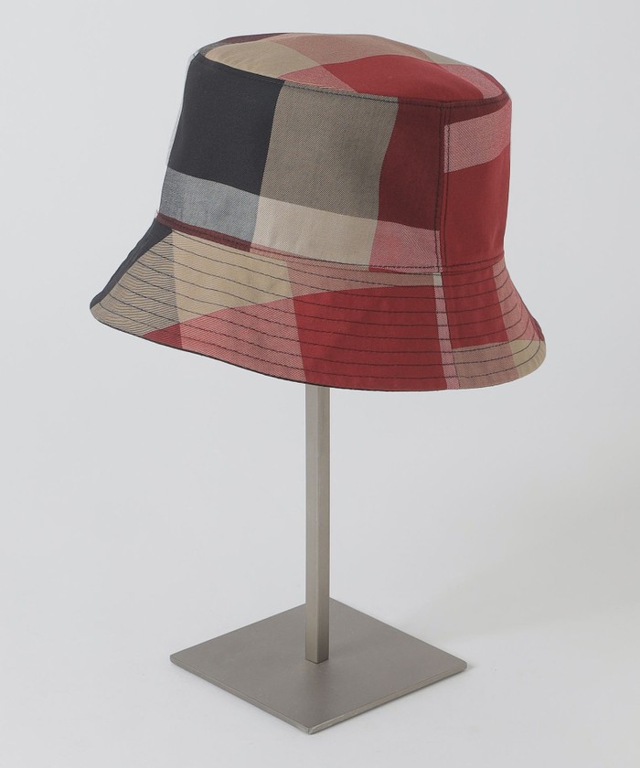 ロゴ刺しゅうリバーシブルバケットハット(508720392)｜阪急百貨店公式