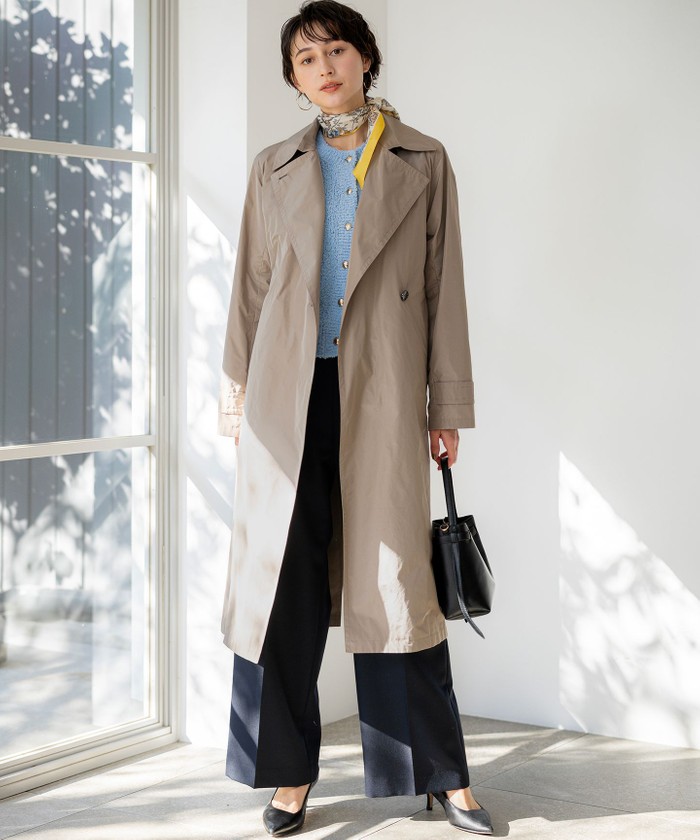 LIMONTAハイカウントメモリータフタ ライナー付き アウター(508745867