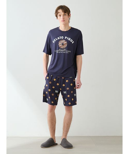 HOMME】ドーナツ総柄ハーフパンツ(508754280)｜HANKYU MEN'S / 阪急メンズ