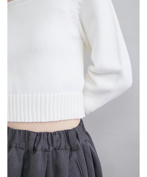 スクエアネックニット(508757762)｜阪急百貨店公式通販サイト｜阪急