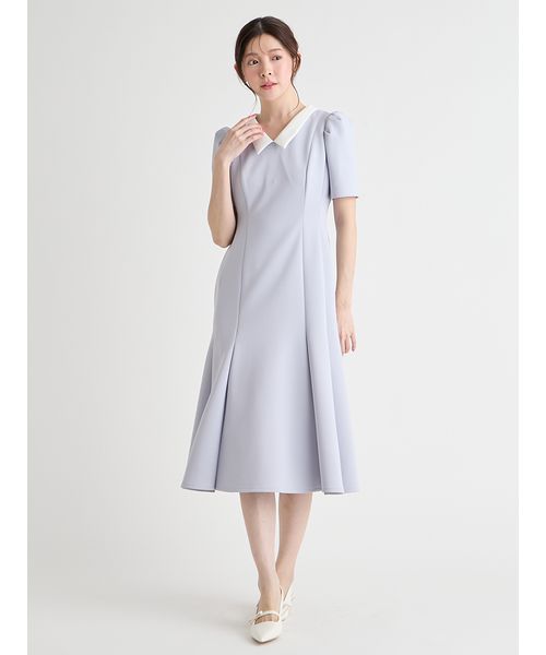 洗える】デタッチャブルポンチマーメイドワンピース(508755753)｜阪急