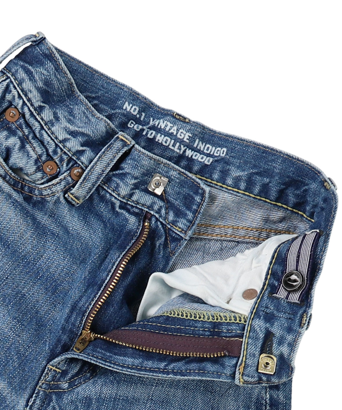 ゴートゥーハリウッド GO TO HOLLYWOOD Denim Rolled－(508758706