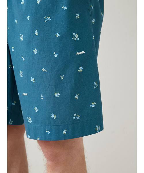 HOMME】リトルフラワー柄プリントハーフパンツ(508758785)｜HANKYU