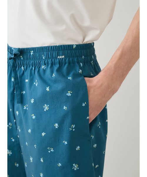 HOMME】リトルフラワー柄プリントハーフパンツ(508758785)｜HANKYU