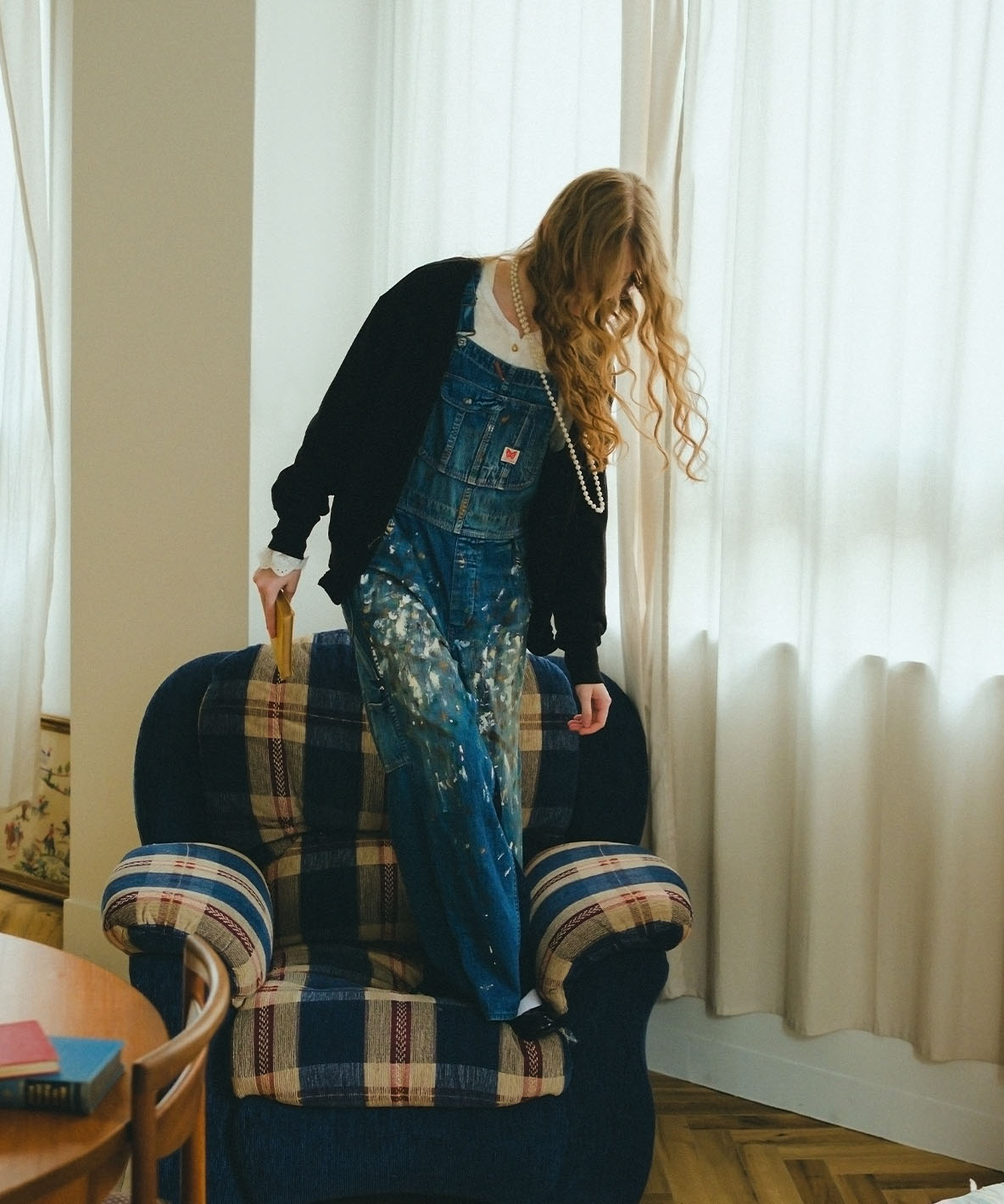 ゴートゥーハリウッド GO TO HOLLYWOOD Work Denim Ov(508759258