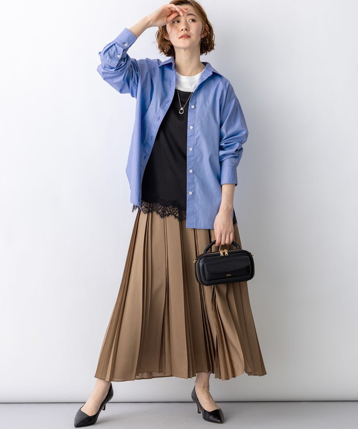 サテンレースキャミソール(508760747)｜阪急百貨店公式通販サイト