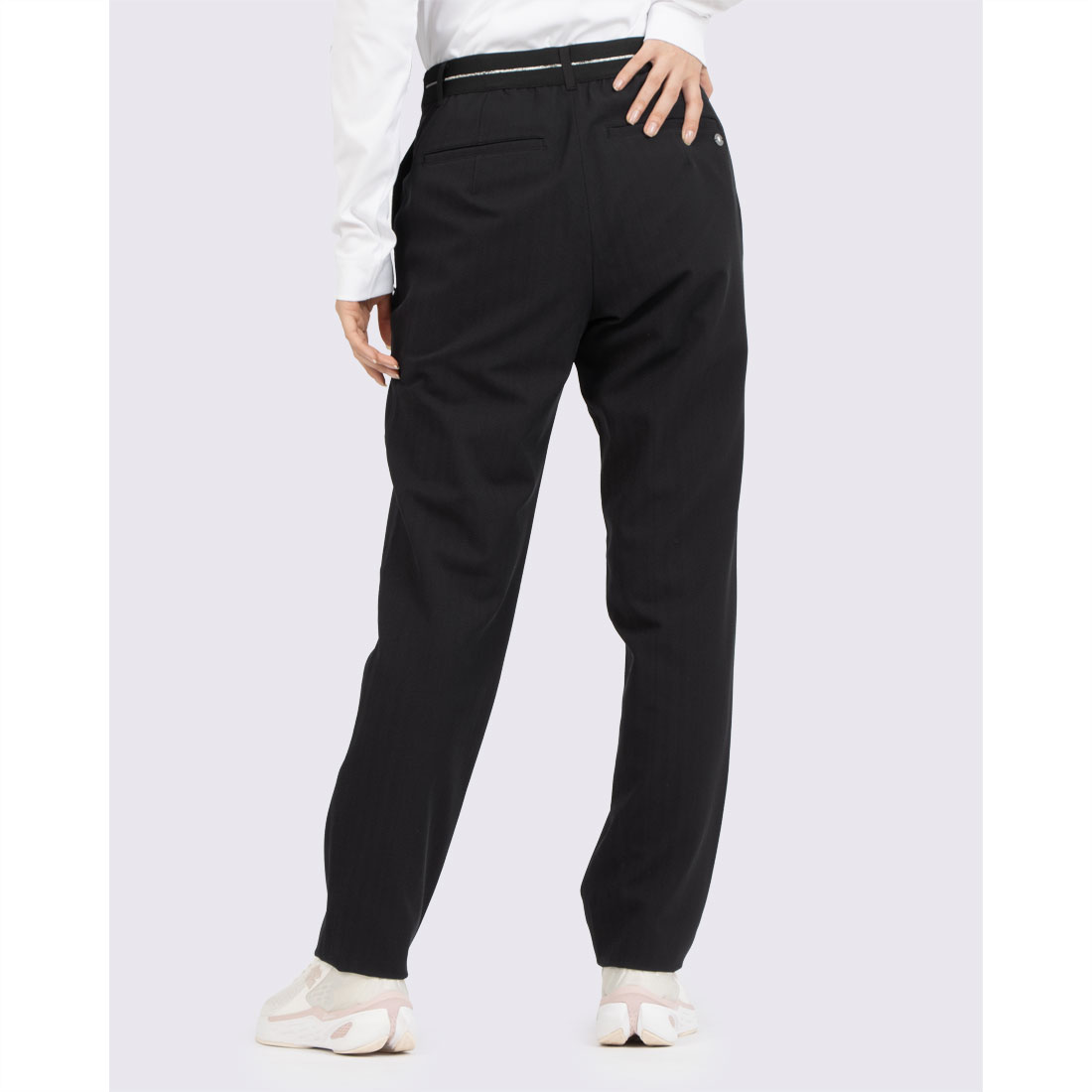 ランバン スポール LANVIN SPORT ストレッチジャガードパンツ【はっ水