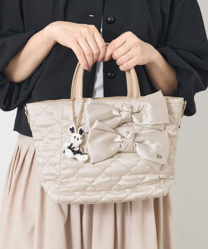 サテンフラワーキルトトートバッグ(508758565)｜阪急百貨店公式通販