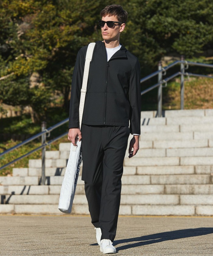 カジュアルセットアップ対応【洗える/ストレッチ】YUNSA リラックス