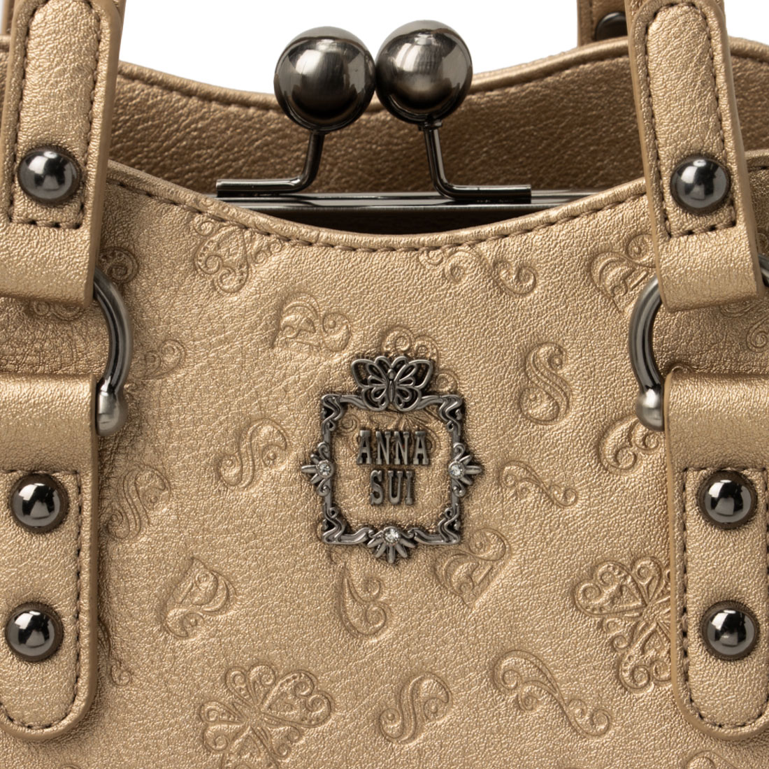 アナスイ ANNA SUI ノーブル 2way口金ハンドバッグ(508763531)｜阪急