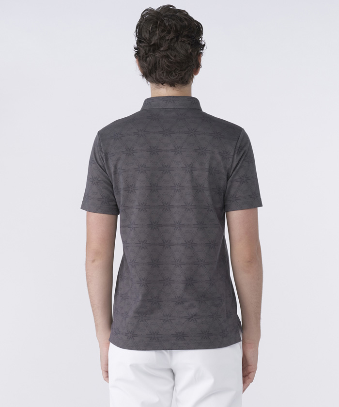 ランバン スポール LANVIN SPORT シーズンモチーフプリント半袖シャツ