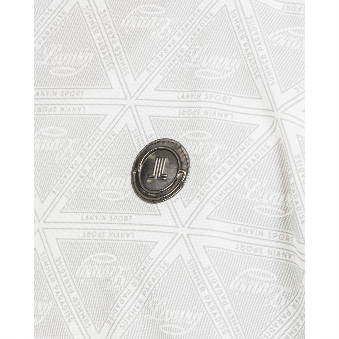 ランバン スポール LANVIN SPORT シーズンモチーフプリント半袖シャツ