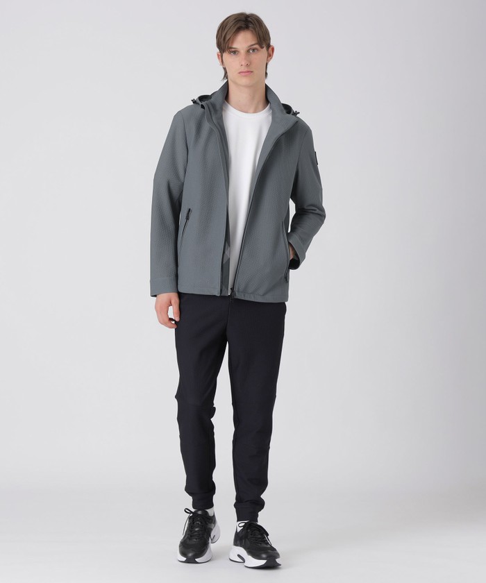 BLACK lab.】ブリーズメッシュパーカー(508742638)｜HANKYU MEN'S