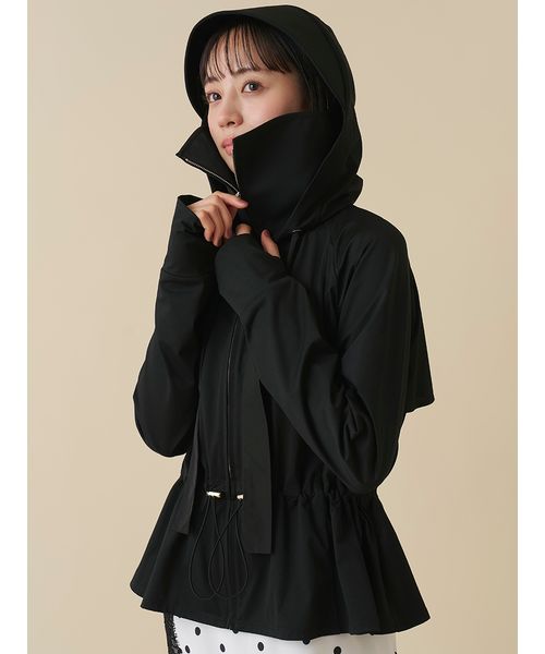 WEB限定/LUMISHADE】サンバイザー付きUVカットパーカー(508776240