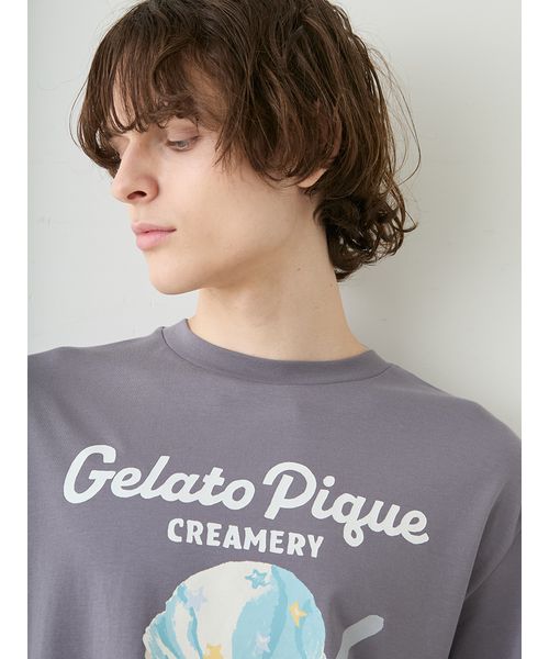 HOMME】アイスクリームベアワンポイントTシャツ(508779700)｜HANKYU