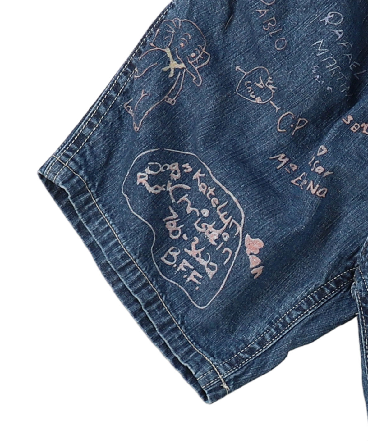 デニムダンガリー DENIM DUNGAREE 8oz Denim Scribb(508789830)｜阪急