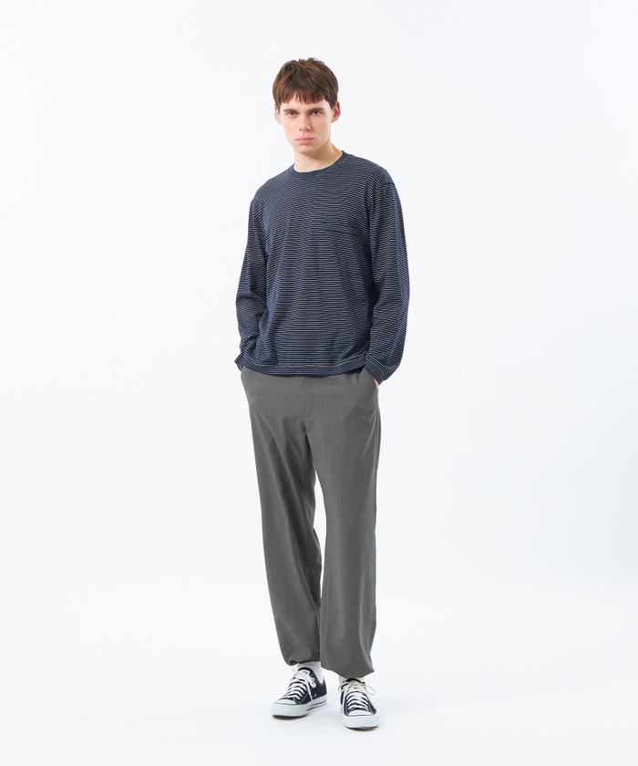 WEEKENDER イージーパンツ ウール調ドットエア(508649350)｜HANKYU