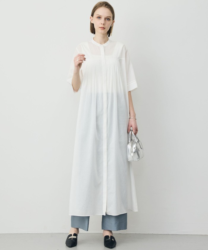 リネンスラブローン シャツワンピース(508799146)｜阪急百貨店公式通販