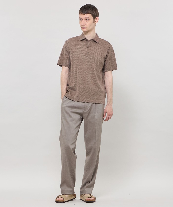 ラッセルメッシュポロシャツ(508796432)｜HANKYU MEN'S / 阪急メンズ