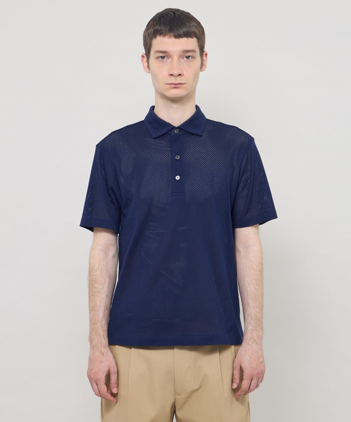 ラッセルメッシュポロシャツ(508796432)｜HANKYU MEN'S / 阪急メンズ