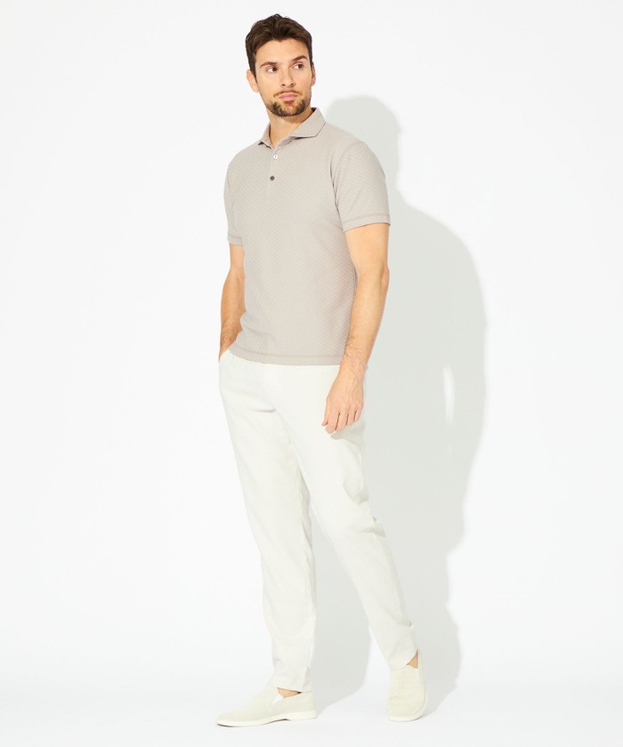 リンクスジオメポロシャツ(508806294)｜HANKYU MEN'S / 阪急メンズ