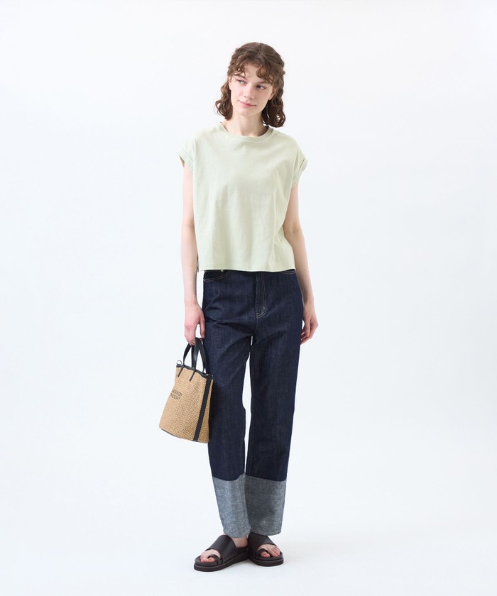 リネンミックスドルマンTシャツ(508743296)｜阪急百貨店公式通販サイト
