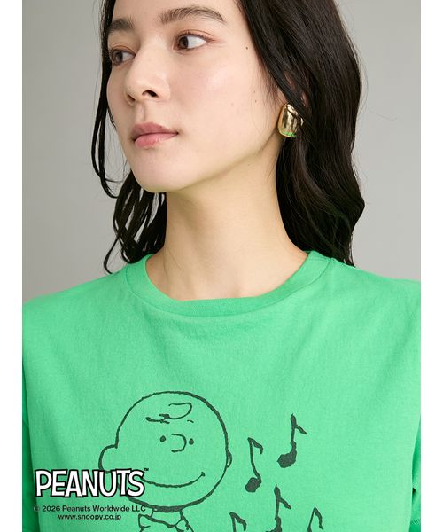 PEANUTS RECORDS】チャーリー・ブラウンTシャツ(508789157)｜阪急