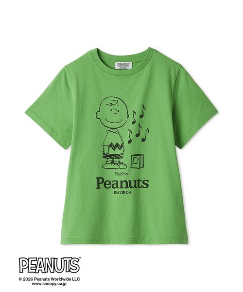 PEANUTS RECORDS】チャーリー・ブラウンTシャツ(508789157)｜阪急