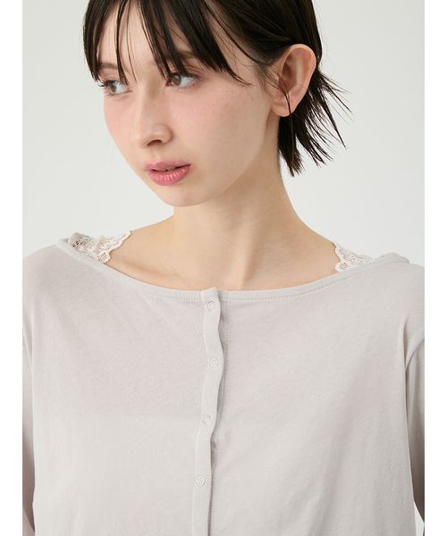 UVカット/接触冷感】レースフーディトップス(508790612)｜阪急百貨店