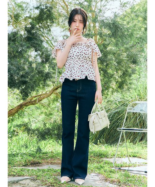 SNIDEL ポインテッドメッシュストラップサンダル BLK Mサイズ ポインテッドメッシュストラップサンダル(508794086)｜阪急百貨店公式
