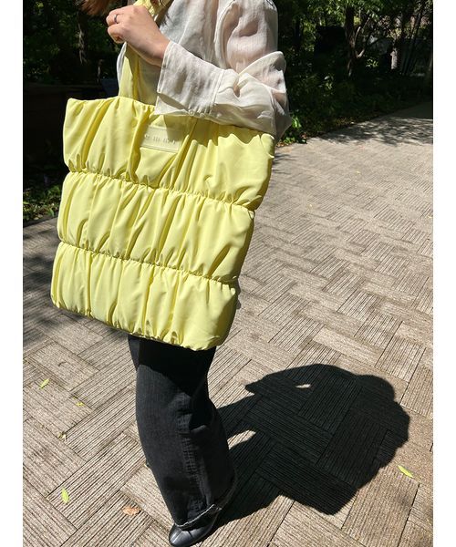 ONLINE限定】eco emmiロゴパデットトートバッグ(508795752)｜阪急