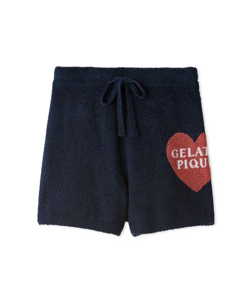 接触冷感スムーズィーBEAR HEARTジャガードプルオーバーショートパンツ